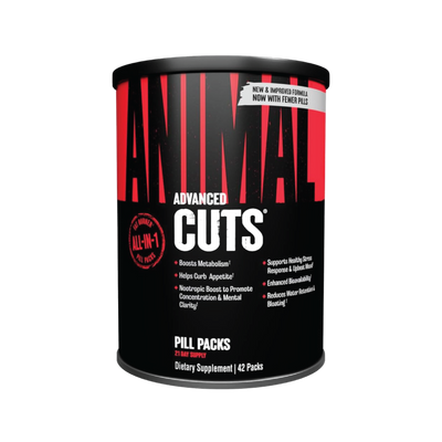 Animal Cuts Thermogenic Fat Burner Complex for Men & Women | 42 Pill Packs