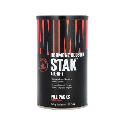 Animal Stak – Complete Natural Hormone Booster Supplement with Tribulus