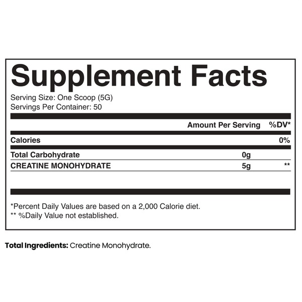 Creatine Monohydrate (Blue Razz)