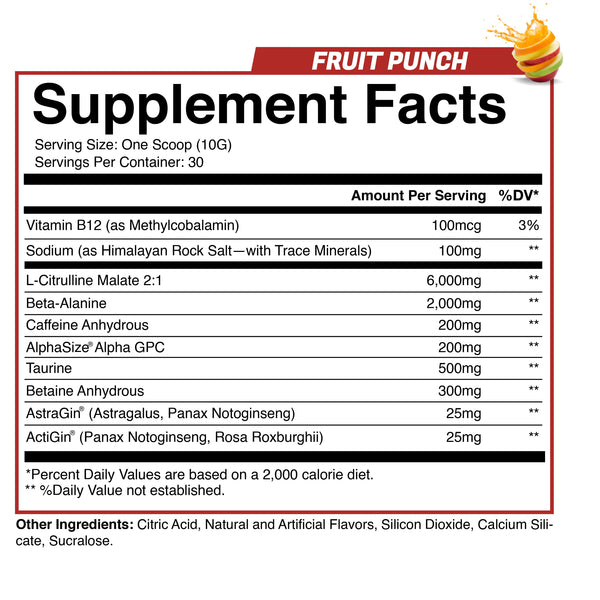 Trigger (Pre-Workout) Fruit Punch