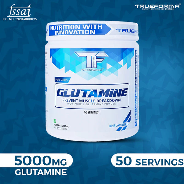 Trueforma® Glutamine – 100% Pure L-Glutamine Powder