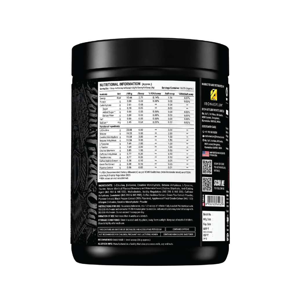 Prosupps Hyde Infinite Pre Workout