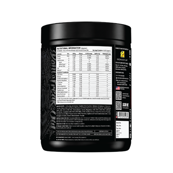 Prosupps Hyde Infinite Pre Workout