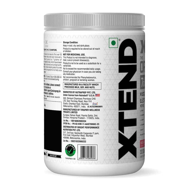 Xtend Bcaa (Intra Workout Catalyst) - Watermelon Explosion (Ind), 30 Servings