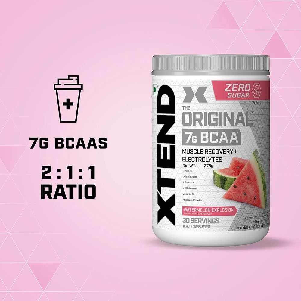Xtend Bcaa (Intra Workout Catalyst) - Watermelon Explosion (Ind), 30 Servings