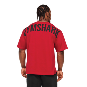 Gymshark Power T-Shirt - Conditioning Red