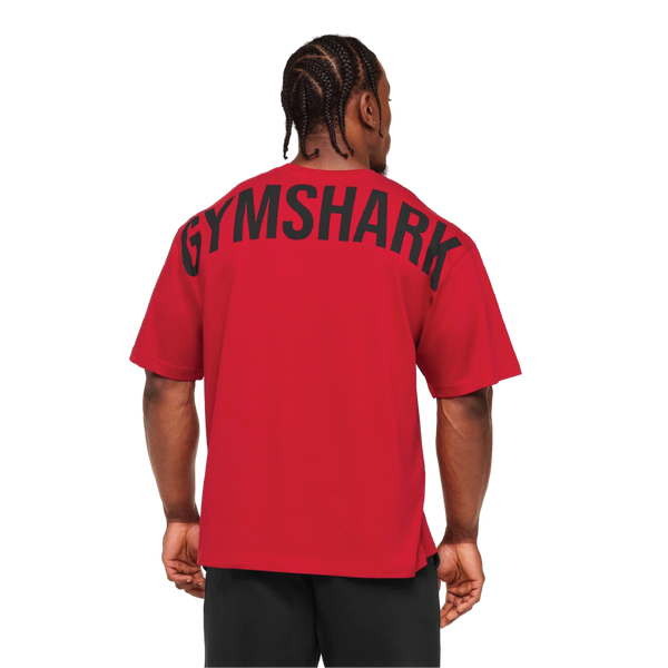 Gymshark Power T-Shirt - Conditioning Red