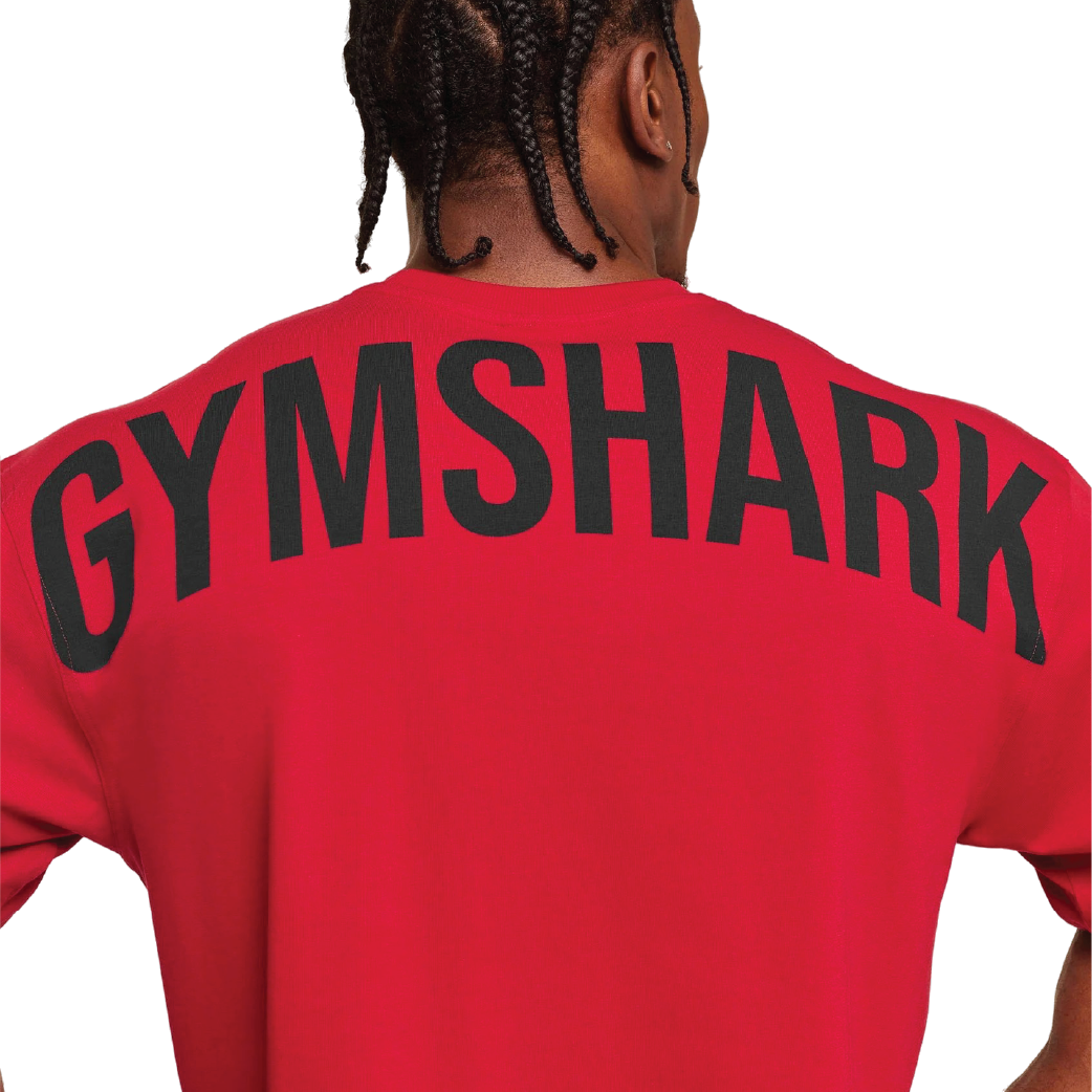 Gymshark Power T-Shirt - Conditioning Red