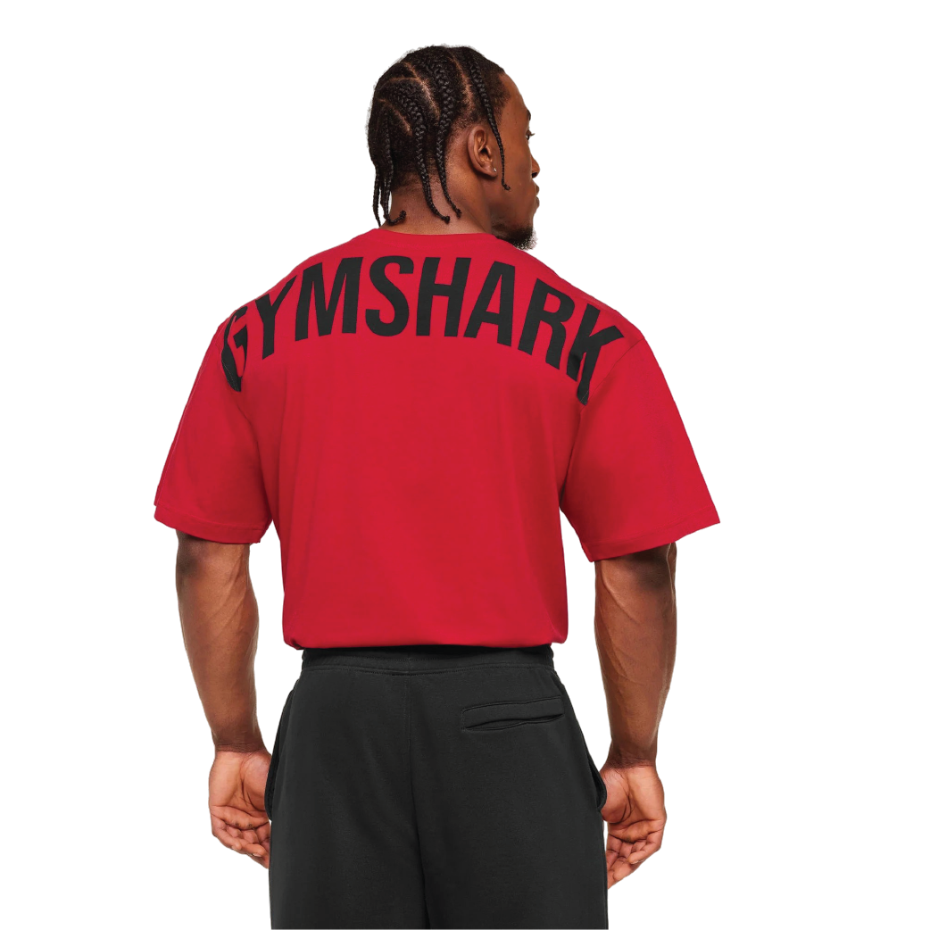 Gymshark Power T-Shirt - Conditioning Red