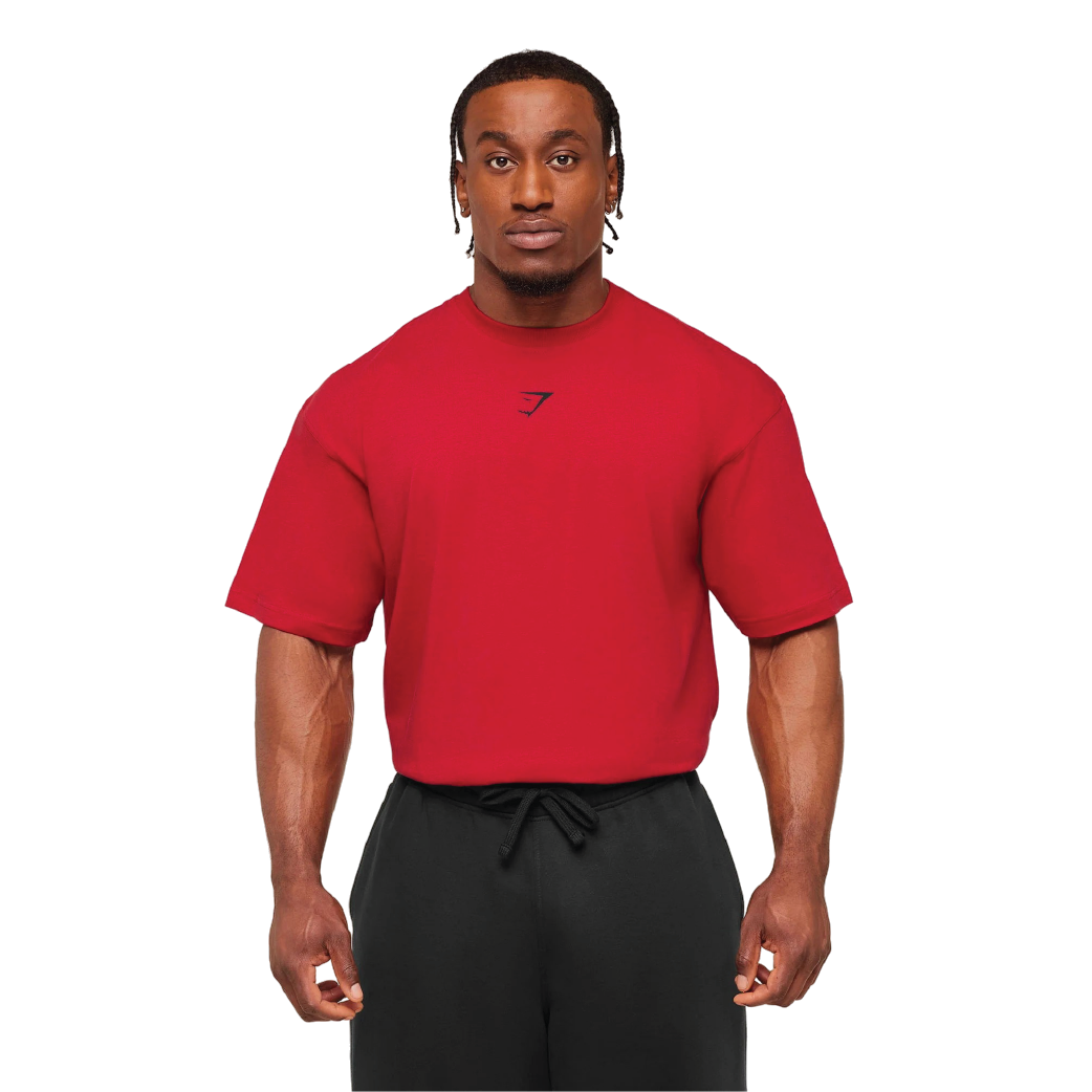 Gymshark Power T-Shirt - Conditioning Red