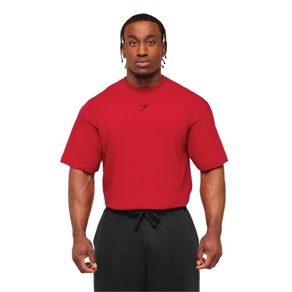 Gymshark Power T-Shirt - Conditioning Red