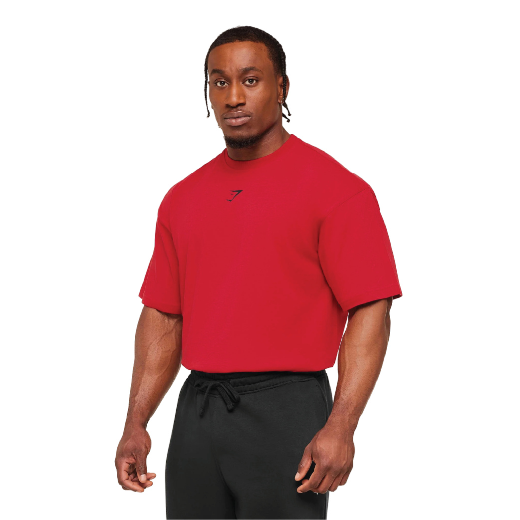 Gymshark Power T-Shirt - Conditioning Red