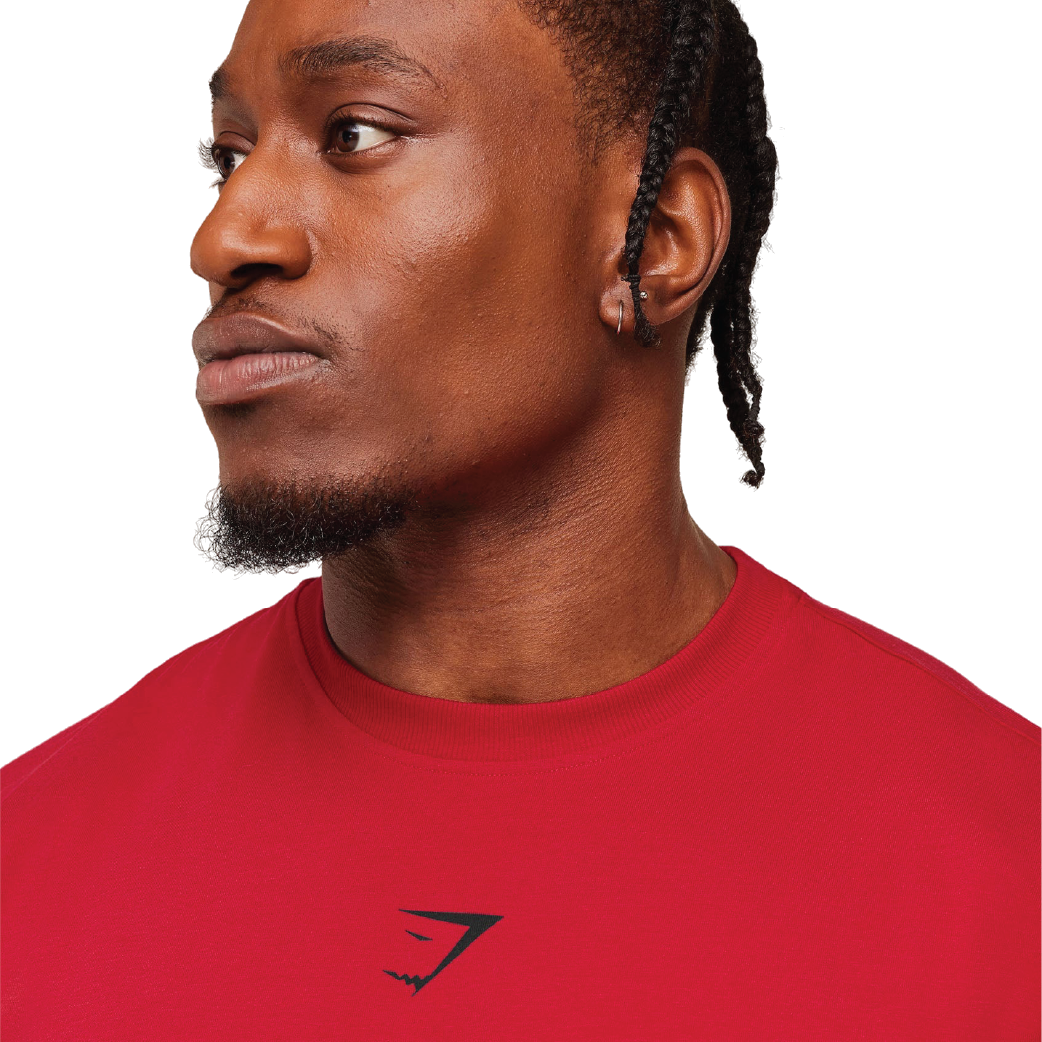 Gymshark Power T-Shirt - Conditioning Red