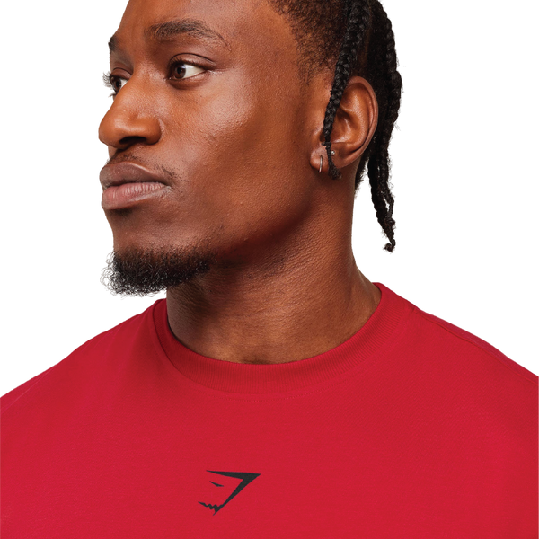 Gymshark Power T-Shirt - Conditioning Red