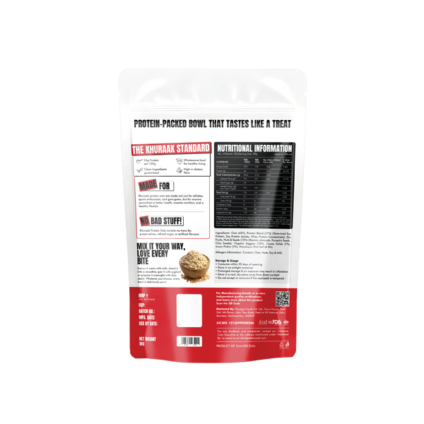 KHURAAK HIGH PROTEIN OAT CEREAL