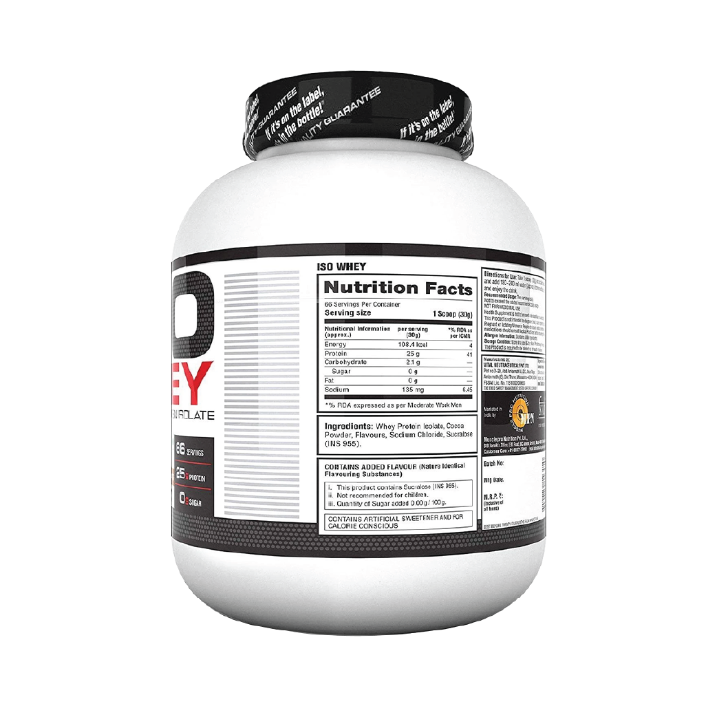 ISO 100% Whey Protein Isolate