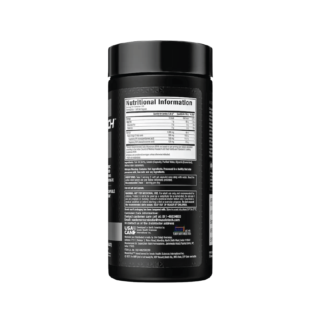 Muscletech™ Platinum Omega Fish Oil