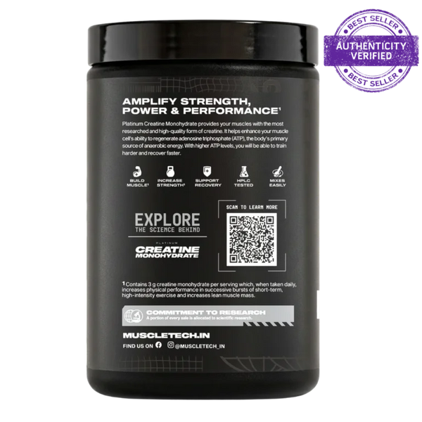 Muscletech™ Platinum Creatine Monohydrate Creatine, Muscle Building