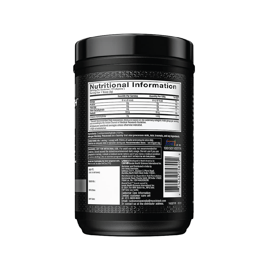 Muscletech™ Platinum Creatine Monohydrate Creatine, Muscle Building