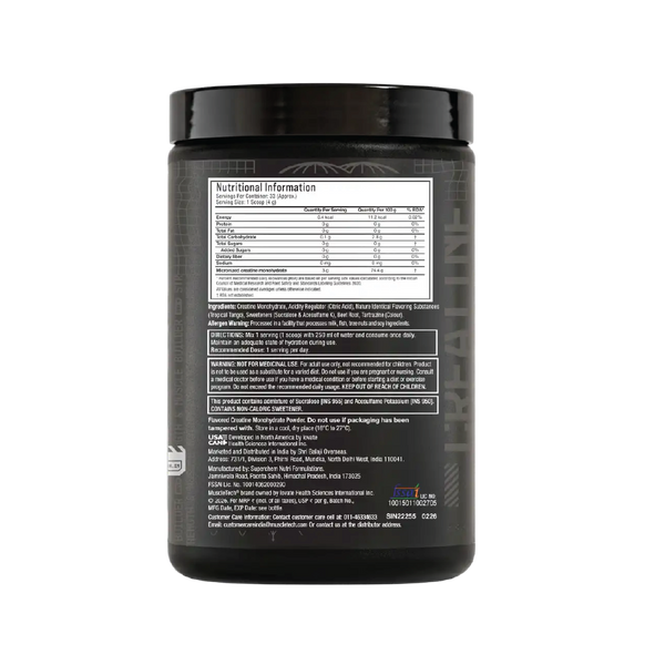 Muscletech™ Platinum Creatine Monohydrate Creatine, Muscle Building