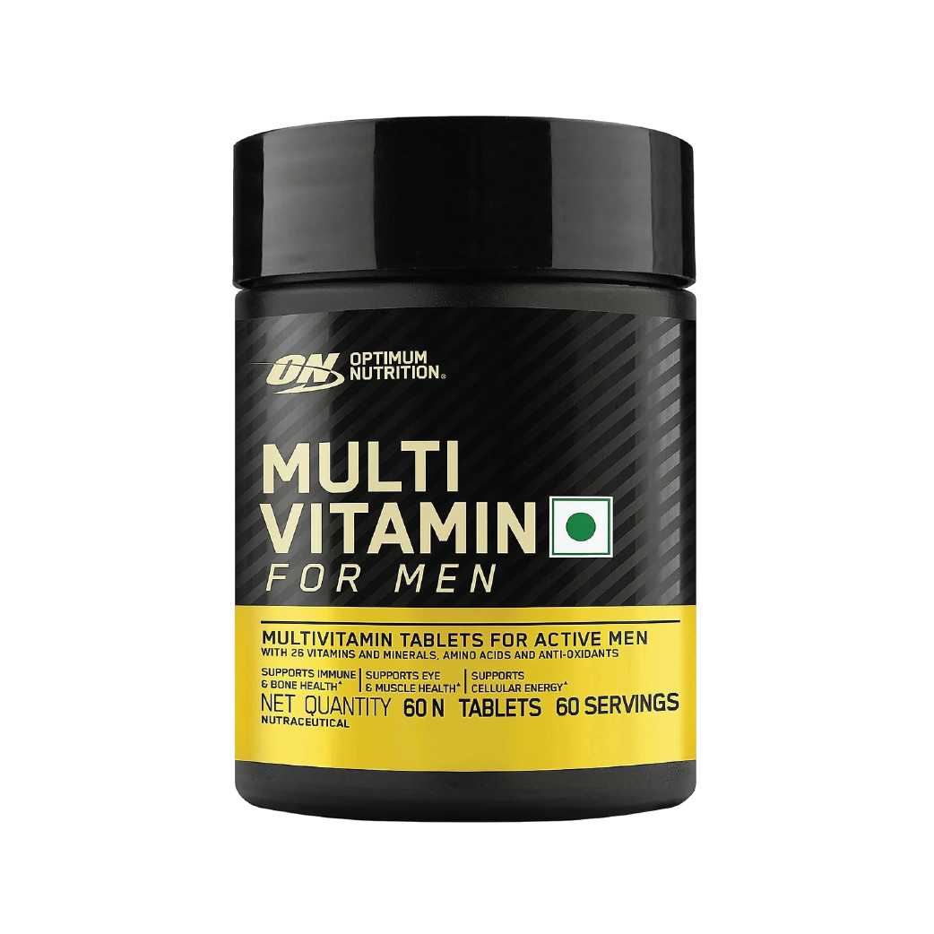 Multivitamin for MEN- 60 Tablets, 26 Vitamins & Minerals, Amino Acids & Anti-Oxidants