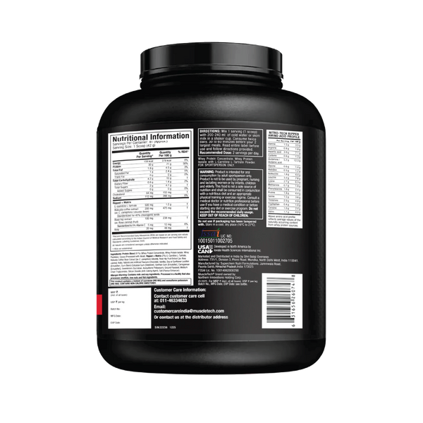 MuscleTech™ Nitro-Tech™ Ripped Whey Protein Powder