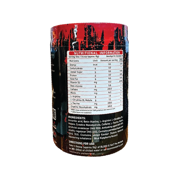 NOIZEFIT Blood and Salt (Pre-Workout)