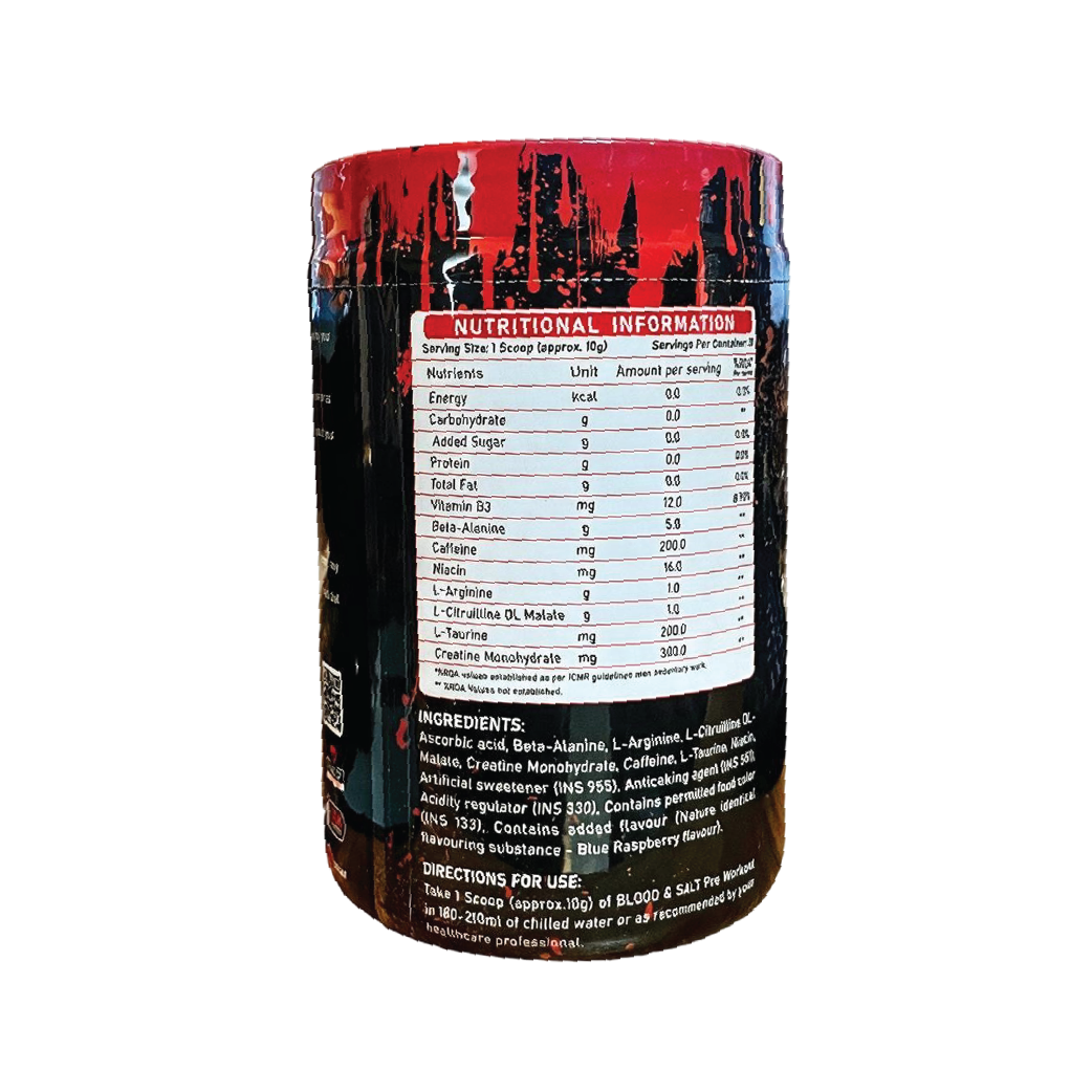 NOIZEFIT Blood and Salt (Pre-Workout)