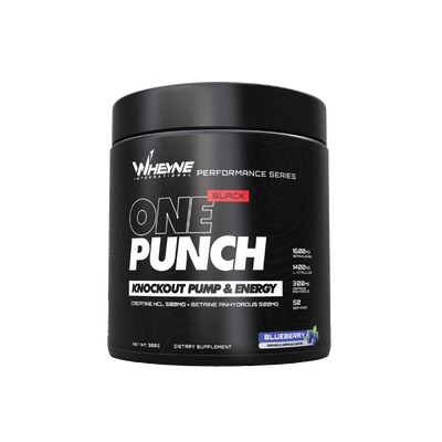 One Punch Pre-Workout (Blueberry) Black Series