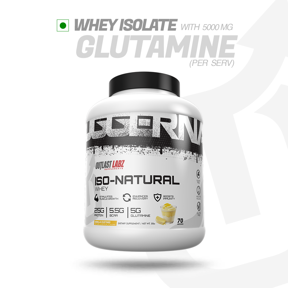 Iso-Natural (Isolate Whey) Vanilla Custard