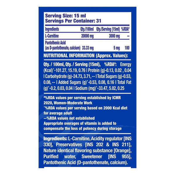 Ronnie Coleman L-Carnitine XS 3000 mg Liquid 465 ml Pink Lemonade