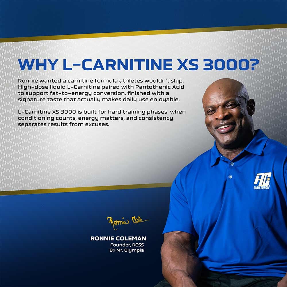Ronnie Coleman L-Carnitine XS 3000 mg Liquid 465 ml Orange Smash
