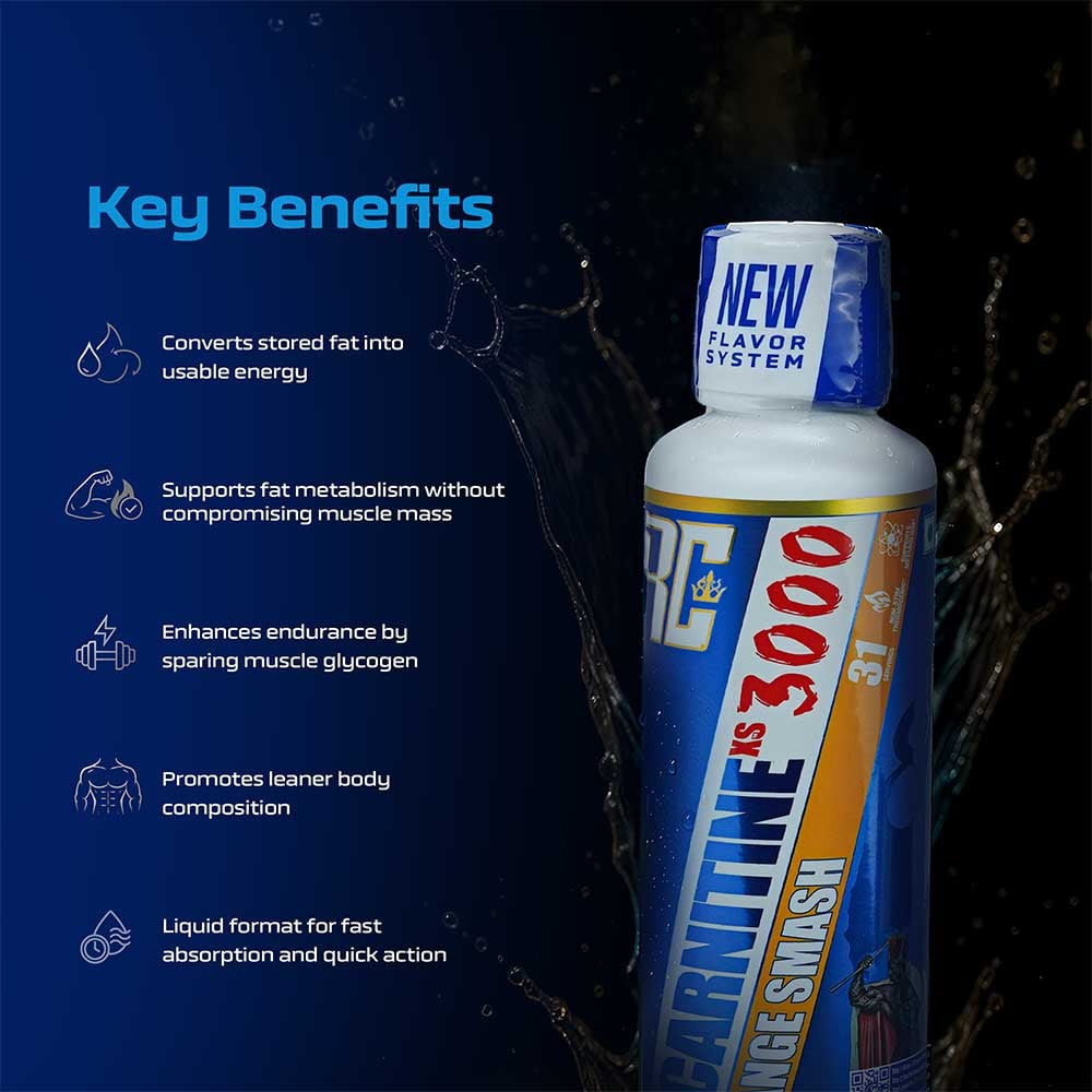 Ronnie Coleman L-Carnitine XS 3000 mg Liquid 465 ml Orange Smash