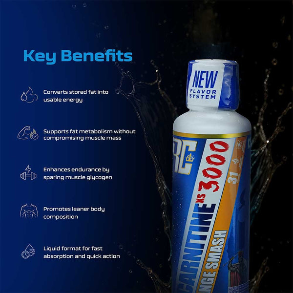 Ronnie Coleman L-Carnitine XS 3000 mg Liquid 465 ml Orange Smash