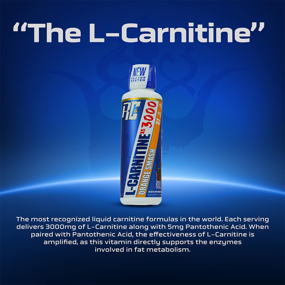 Ronnie Coleman L-Carnitine XS 3000 mg Liquid 465 ml Orange Smash