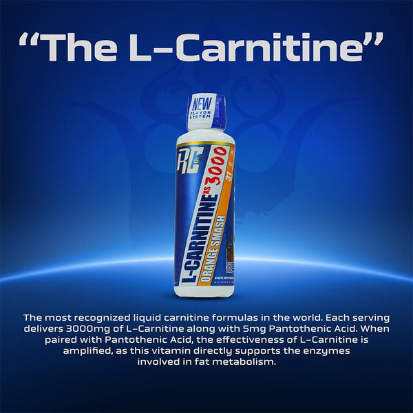 Ronnie Coleman L-Carnitine XS 3000 mg Liquid 465 ml Orange Smash