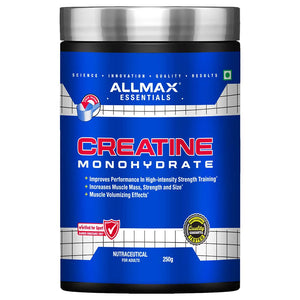Allmax Creatine Monohydrate - 250 g (0.55 lb), Unflavoured