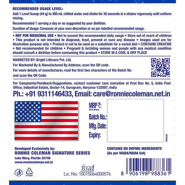 Ronnie Coleman Pro-Antium Whey Protein