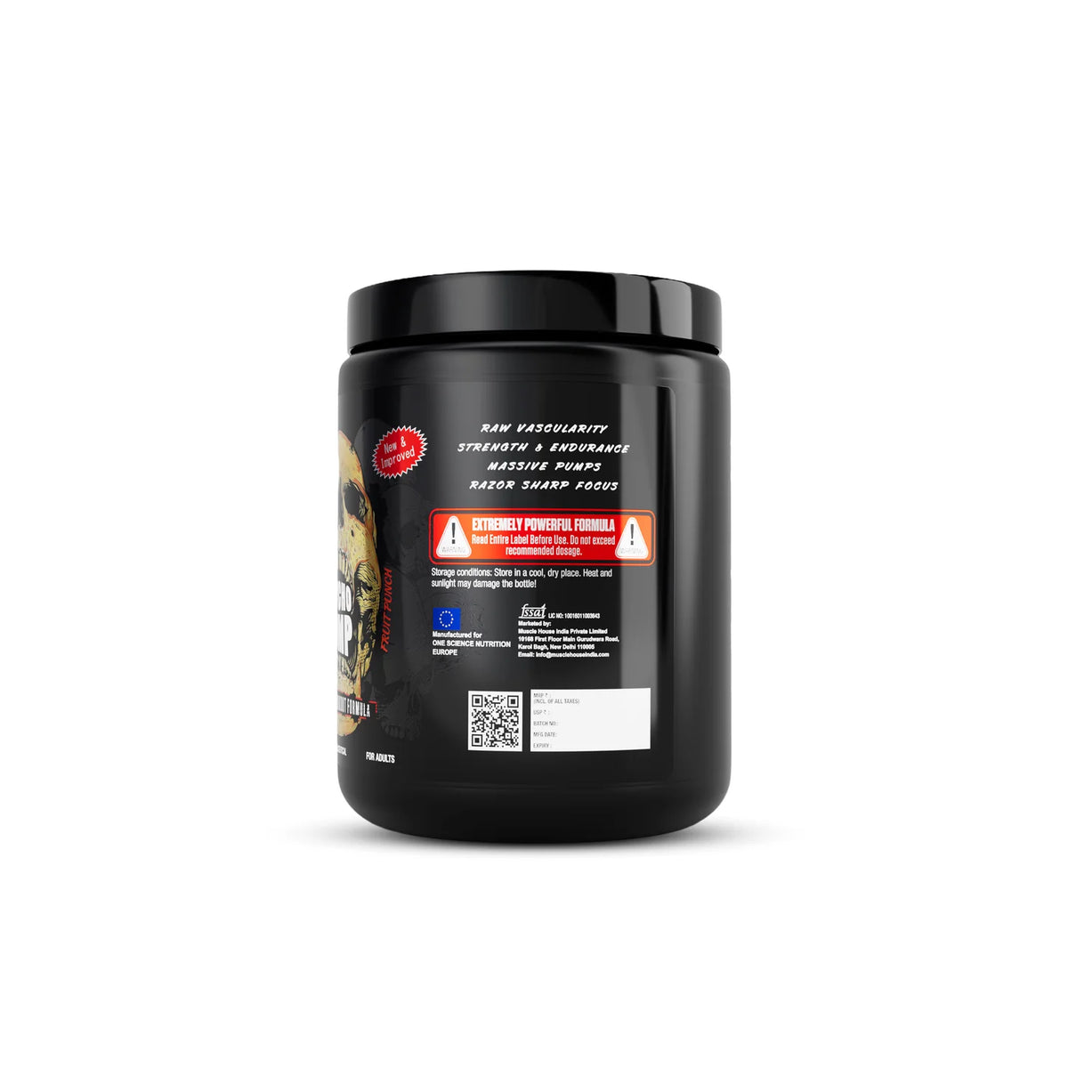 One Science Psycho Pump - Extreme Pre-Workout Formula 330g (30 SV)