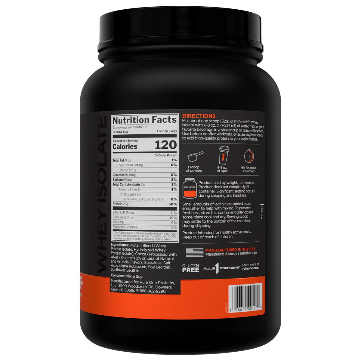 R1 Protein Whey Isolate