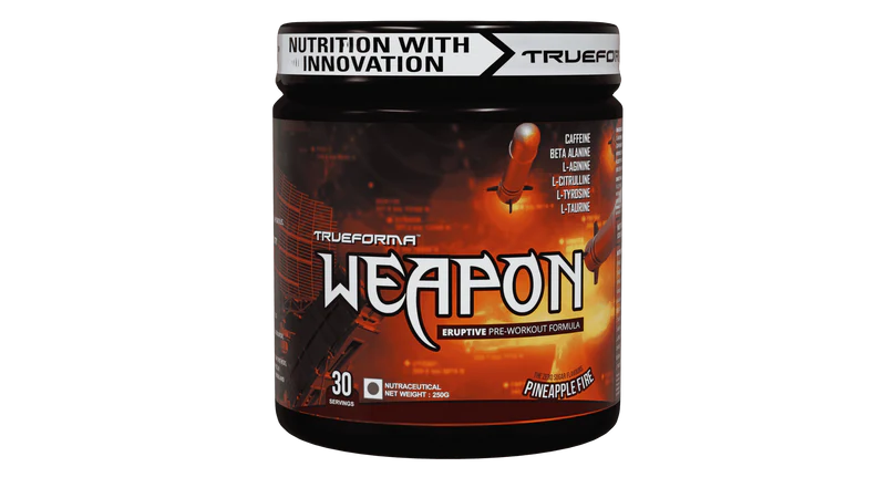 Trueforma® Weapon: Pre-Workout Formula for Energy & Focus