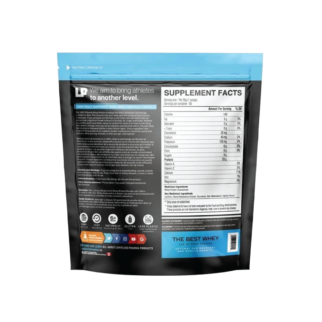 Limitless Pharma Pure Whey Protein